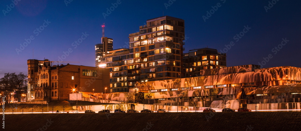 Fototapeta premium Vilnius at night