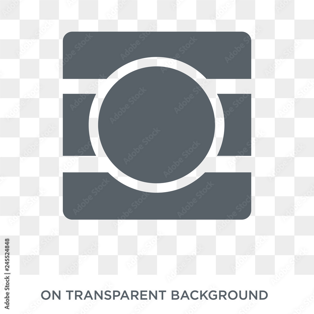 Bindi icon. Trendy flat vector Bindi icon on transparent background