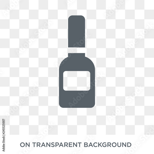 varnish icon. varnish design concept from Hygiene collection. Simple element vector illustration on transparent background.