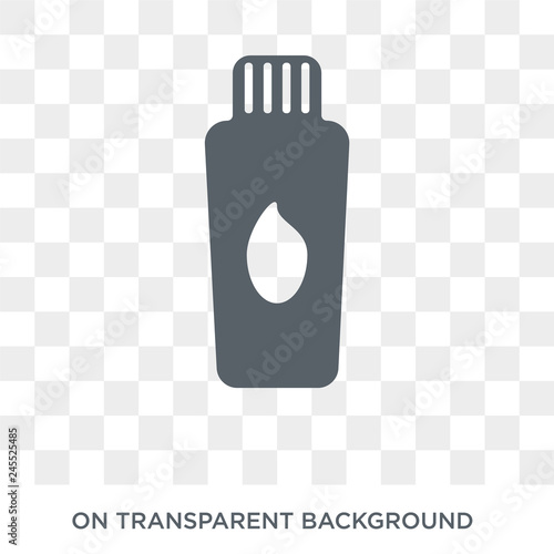 hair tonic icon. hair tonic design concept from Hygiene collection. Simple element vector illustration on transparent background.
