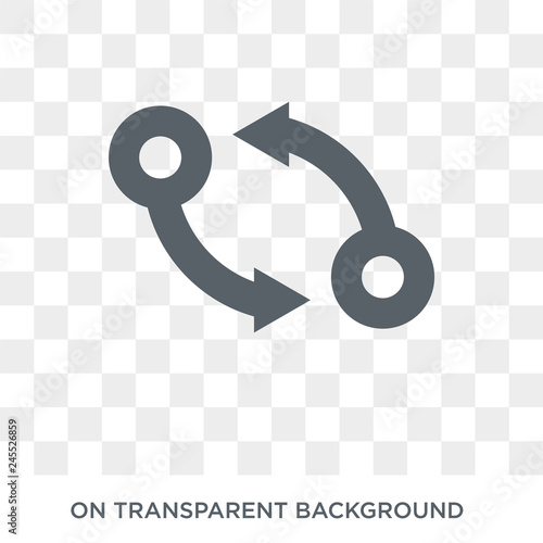 Compare icon. Compare design concept from Human resources collection. Simple element vector illustration on transparent background.