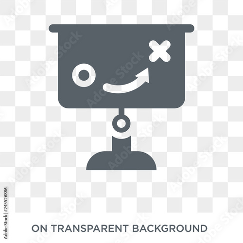 Coaching icon. Coaching design concept from Human resources collection. Simple element vector illustration on transparent background.