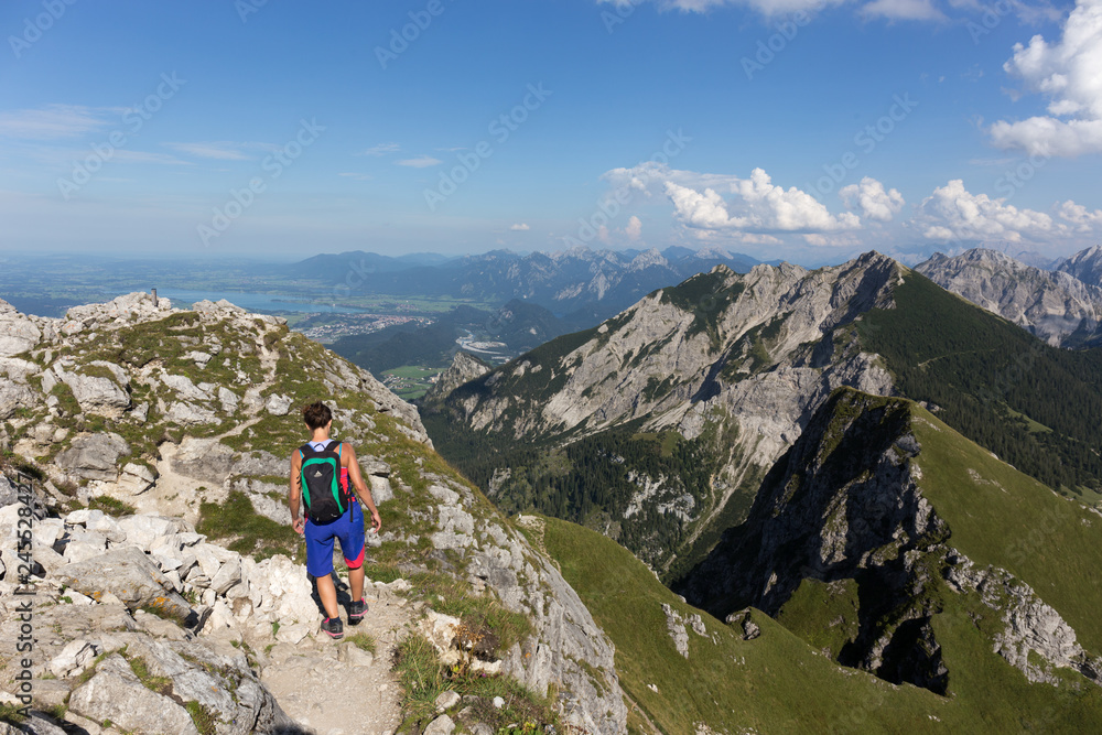 Wanderung Aggenstein Gipfel