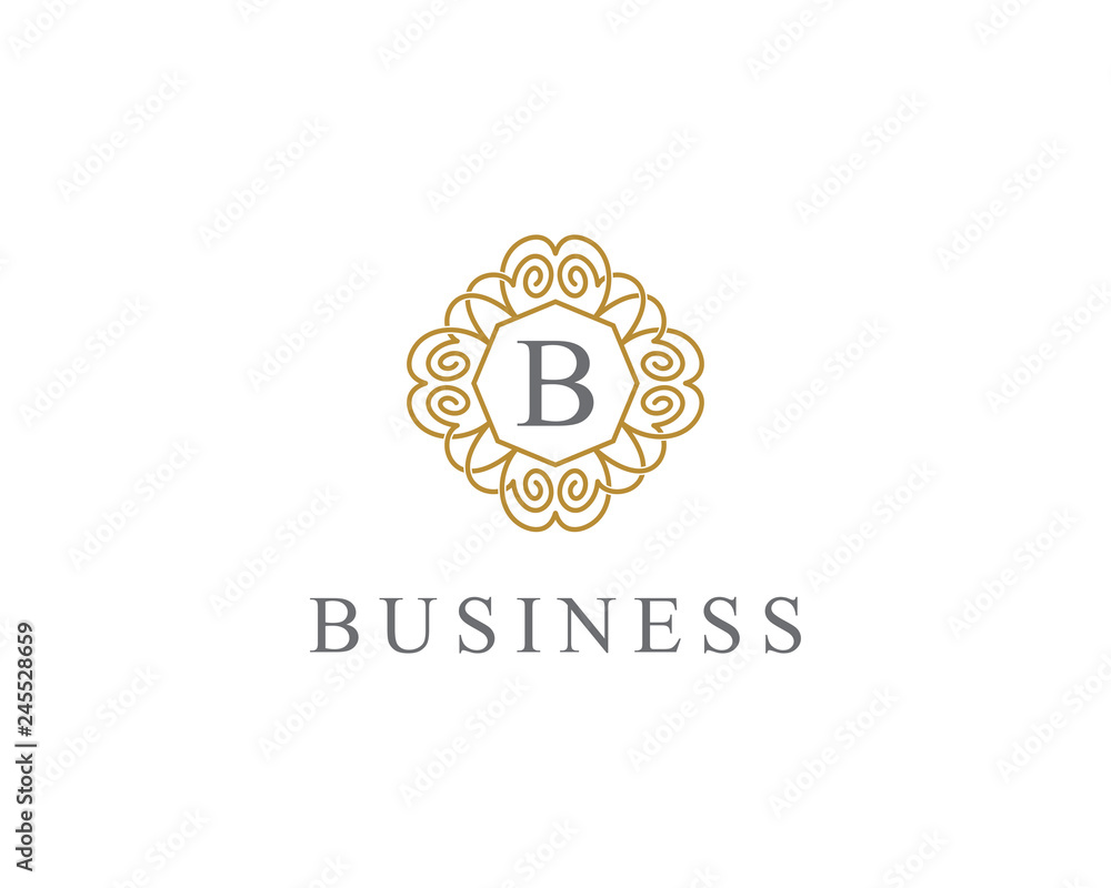 Abstract Ornament Outline Frame Logo Icon 022 Abstract Ornament Outline Frame Logo Icon 022