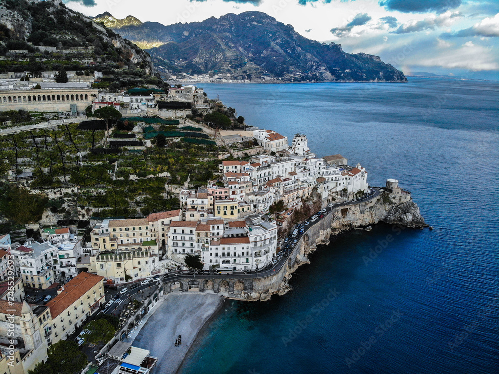 Naklejka premium created by dji camera