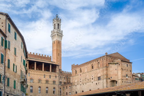 Siena old town viewpoint