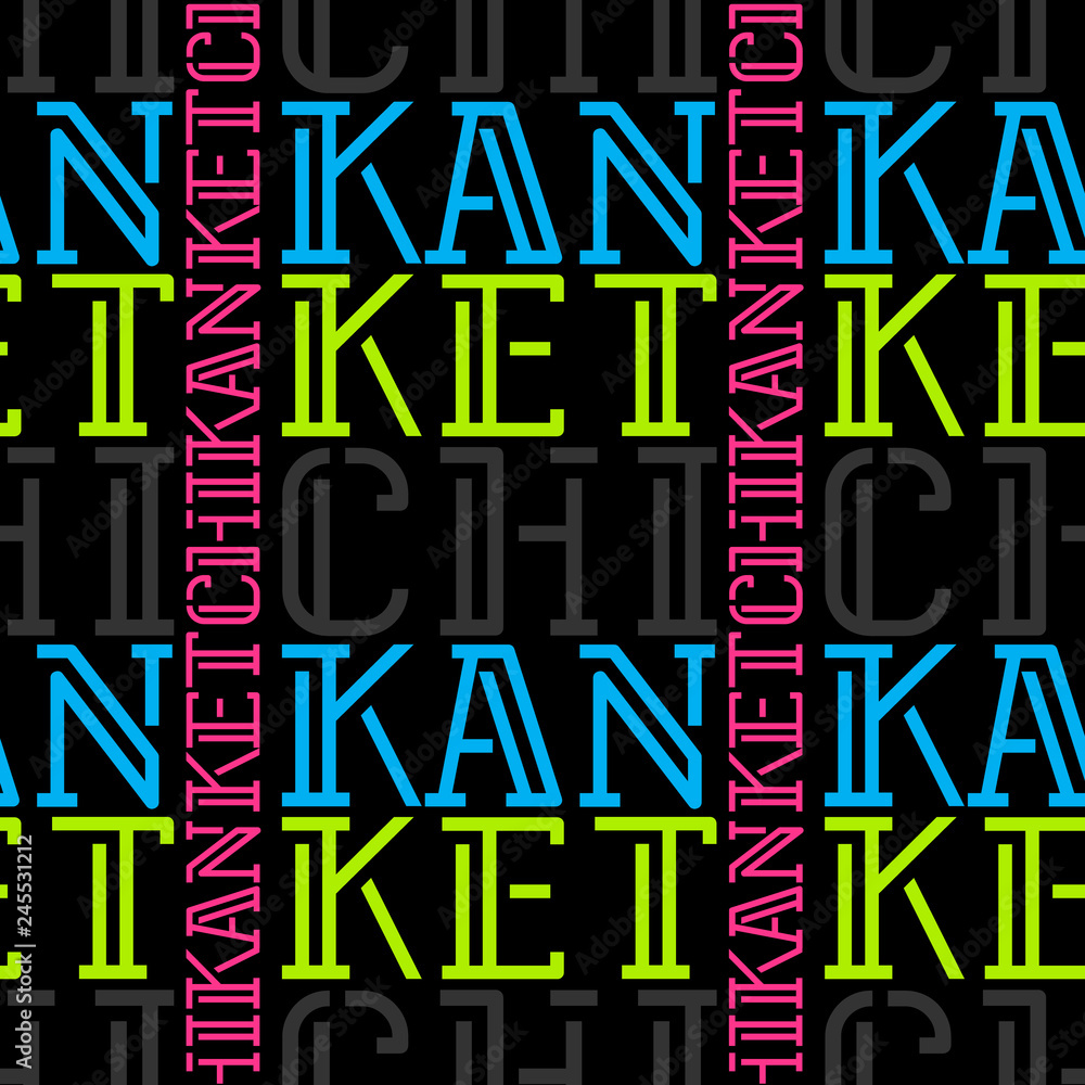 Ketchikan, USA seamless pattern Ketchikan, USA seamless pattern