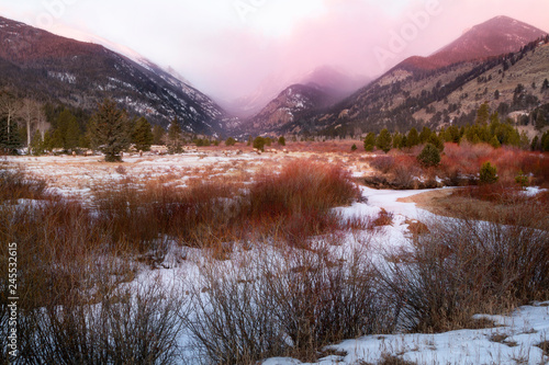 Winter Morning in Rocky Mountain National Park