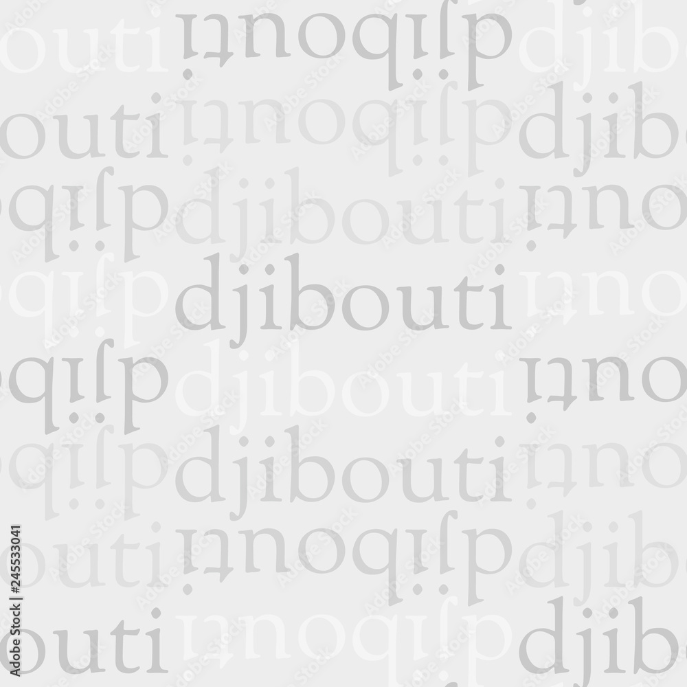 Djibouti seamless pattern Djibouti seamless pattern