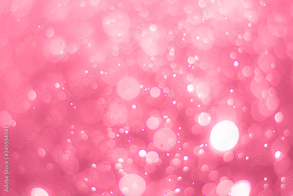 abstract bokeh light effect with soft pink background abstract bokeh light effect with soft pink background