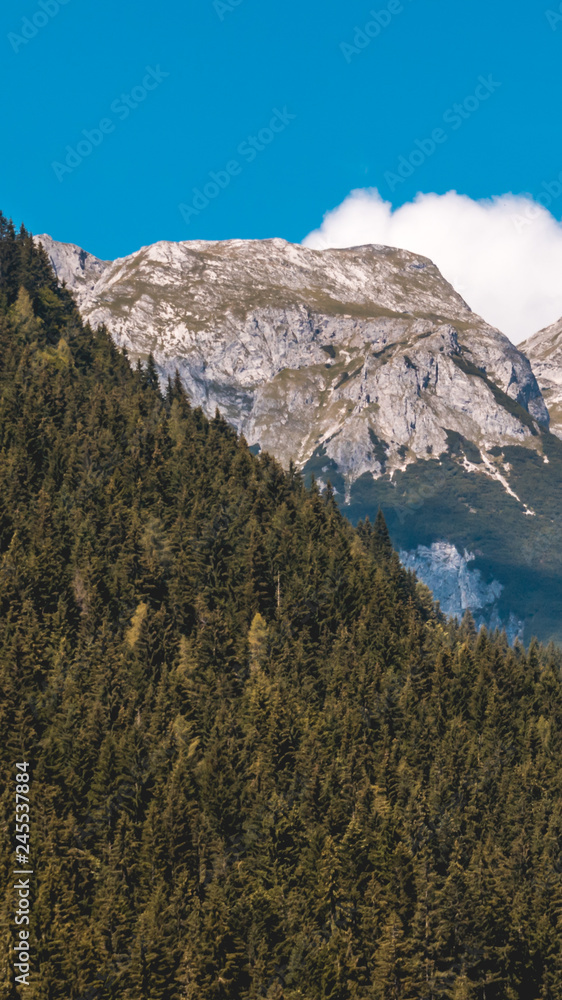 Smartphone HD wallpaper of alpine view at Werfenweng