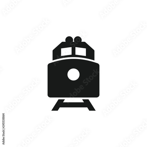Train icon graphic design template vector