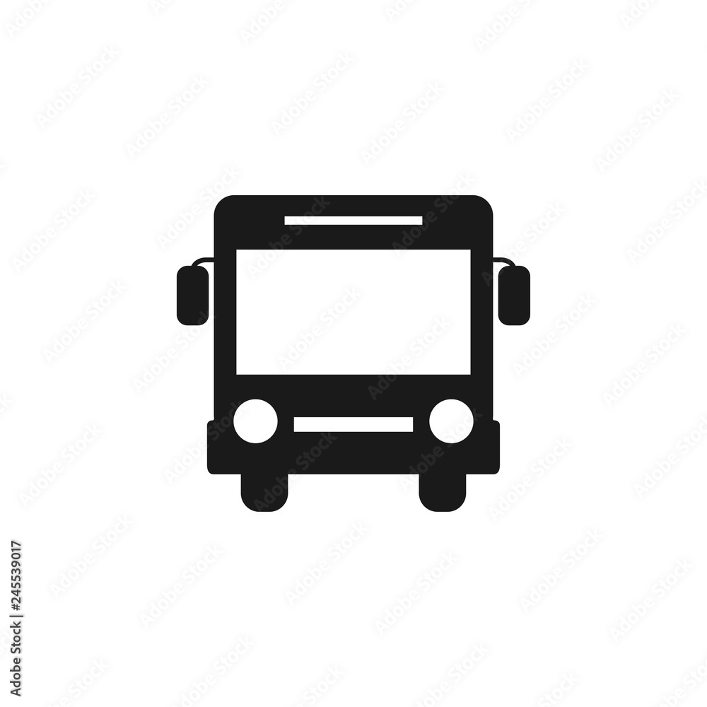 Bus icon graphic design template vector Bus icon graphic design template vector