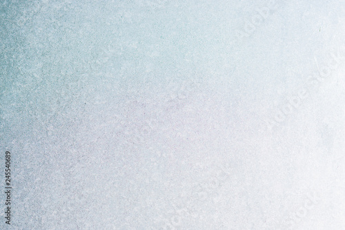 Beautiful winter ice, art texture on window, festive background