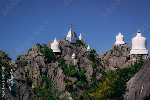 Wat Chaloemphrakiat in Thailand. photo