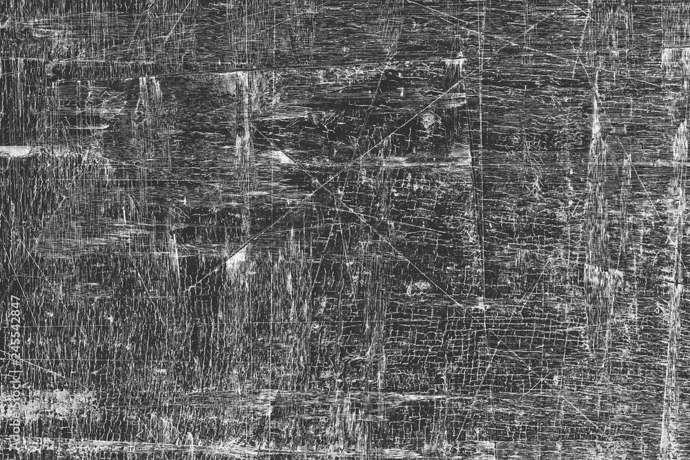 Abstract monochrome background. Texture of black and white in grunge. Pattern of cracks, scratches, stains. Vintage old surface. Abstract monochrome background. Texture of black and white in grunge. Pattern of cracks, scratches, stains. Vintage old surface.