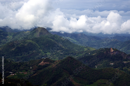 view of mountains of Tabacal Lague  photo
