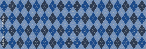 Blue Arqyle Background