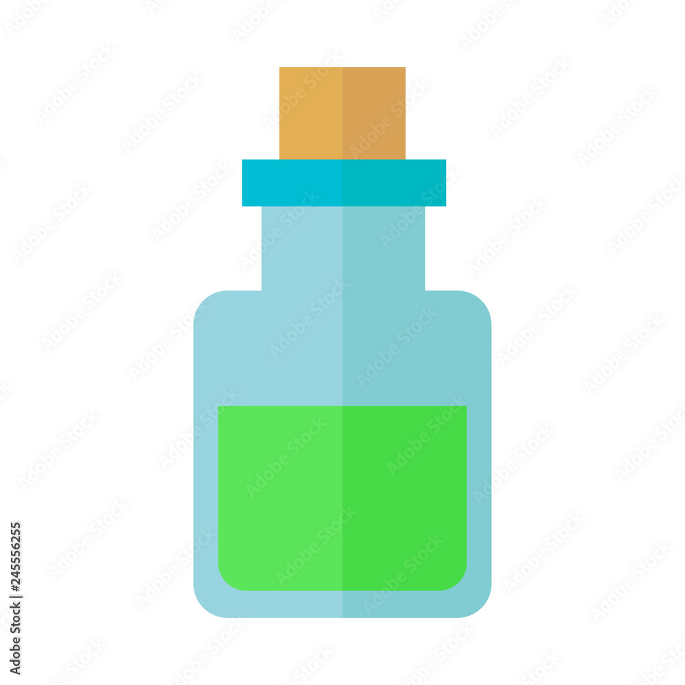 Elixir. Elixir Bottle. Vector illustration. EPS 10. Elixir. Elixir Bottle. Vector illustration. EPS 10.