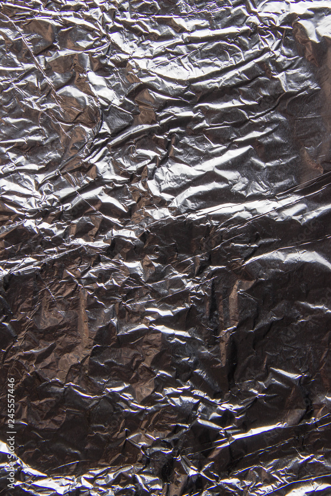 texture of crumpled silver foil texture of crumpled silver foil