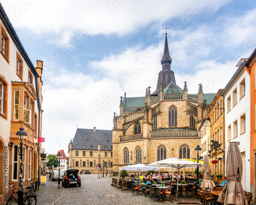 Osnabrück, Marienkirche und historisches Rathaus