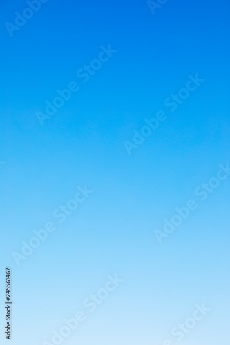 Obraz na płótnie Clear blue sky background and empty space for your design, no cloud w salonie