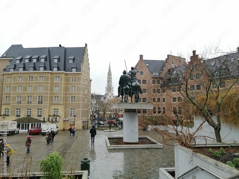 Naklejka premium brussels