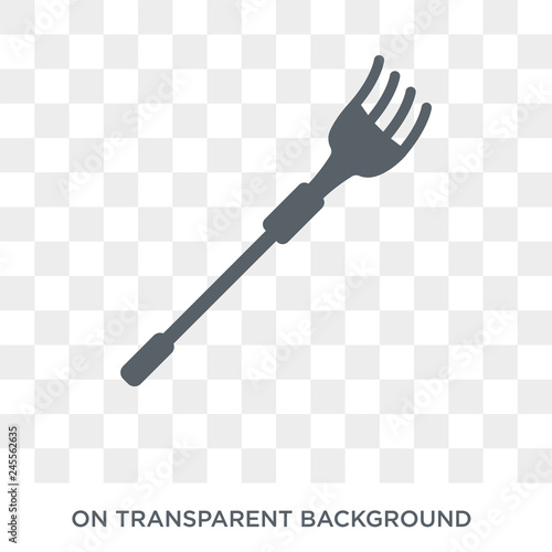 Scratcher tool icon. Trendy flat vector Scratcher tool icon on transparent background from Construction collection. High quality filled Scratcher tool symbol use for web and mobile