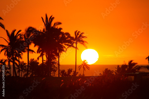 ハワイ島のサンセット①
