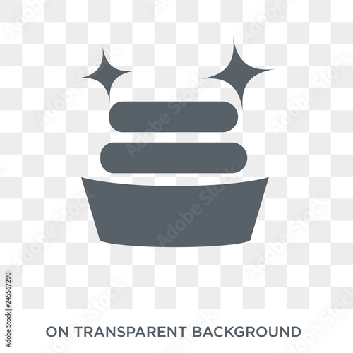 neat icon. Trendy flat vector neat icon on transparent background from Cleaning collection. High quality filled neat symbol use for web and mobile