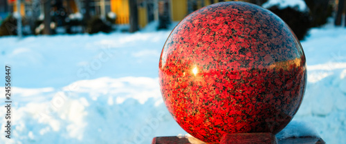 ball, sphera, Poltava, Ukraine photo