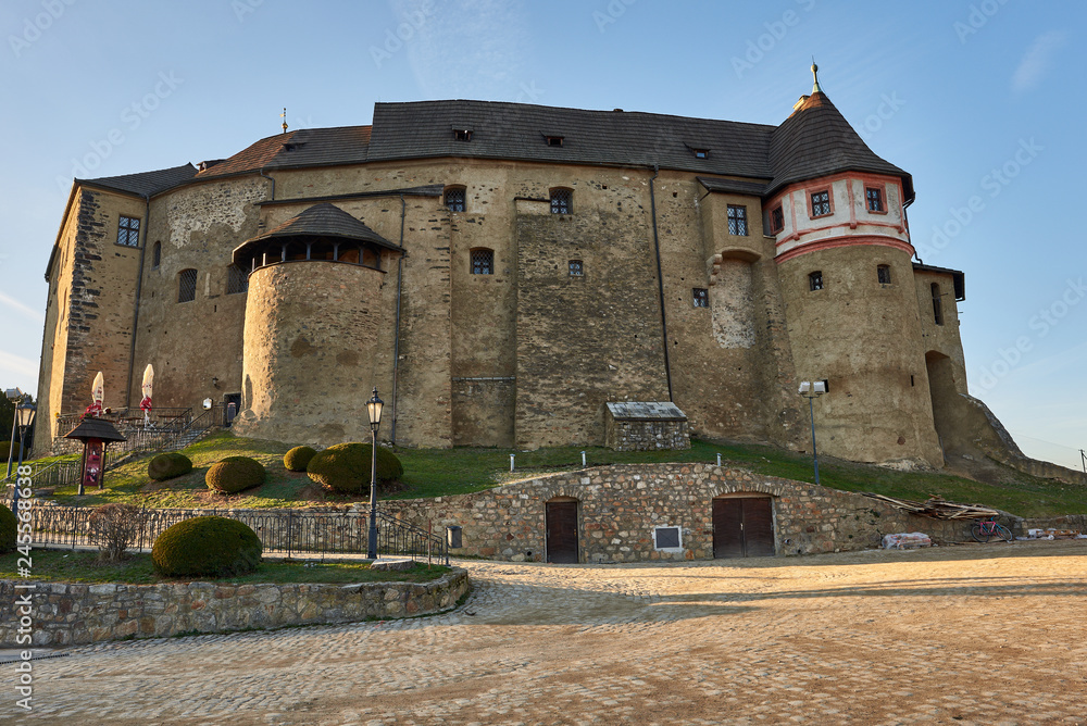 Castle Loket near Karlovy Vary Czech republic