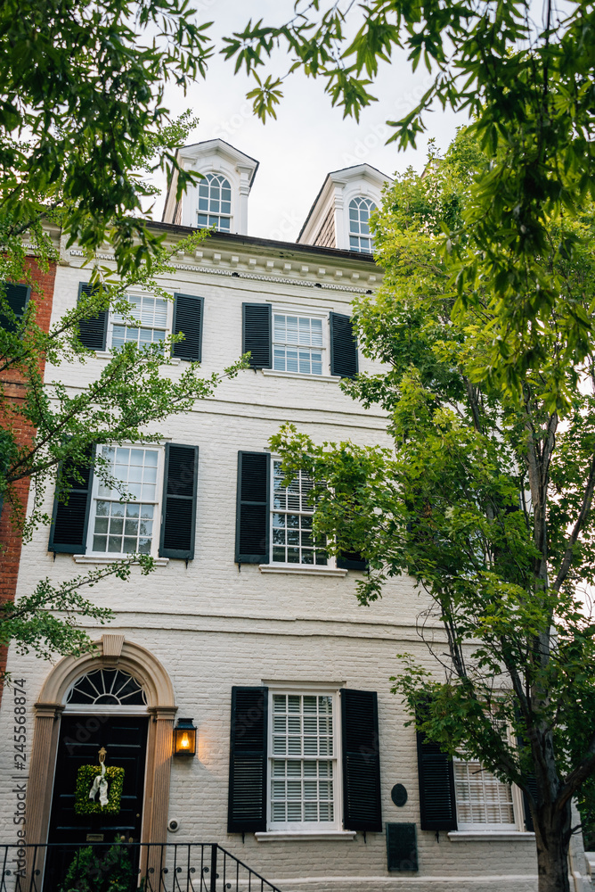 The Fairfax-Moore House, in Alexandria, Virginia