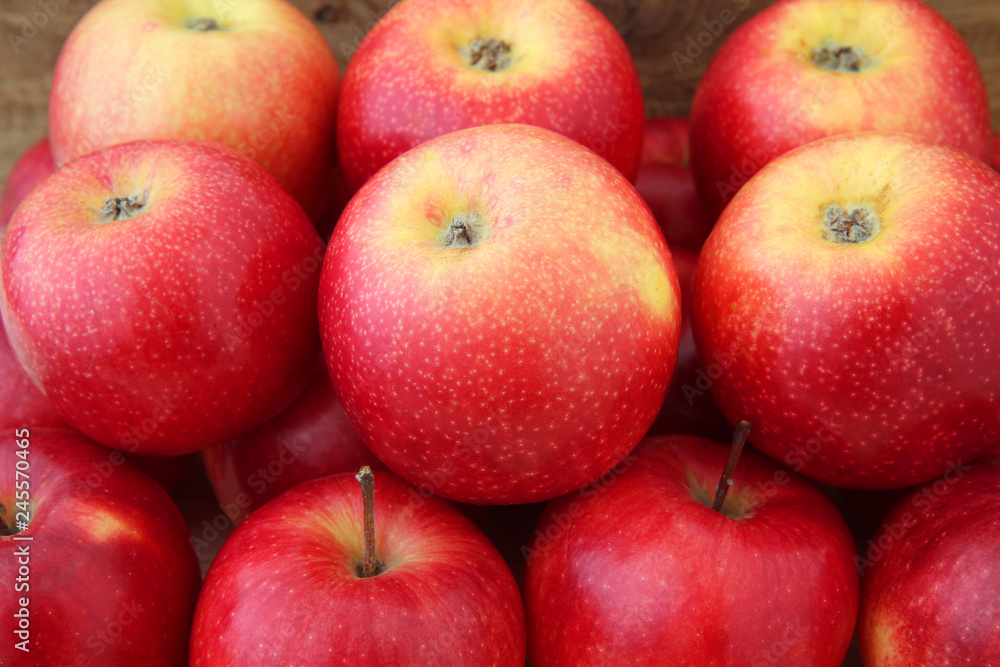 pile of red apples pile of red apples
