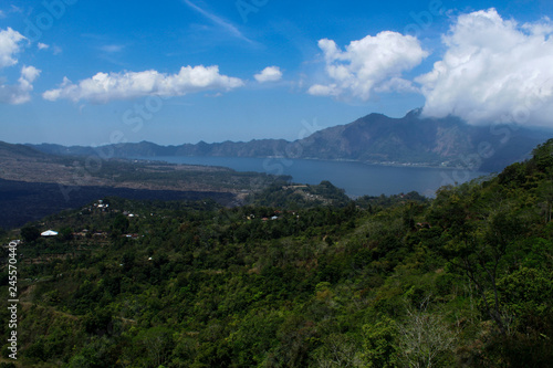 Kintamani Mountain and Volcano view  Bali  Indonesia