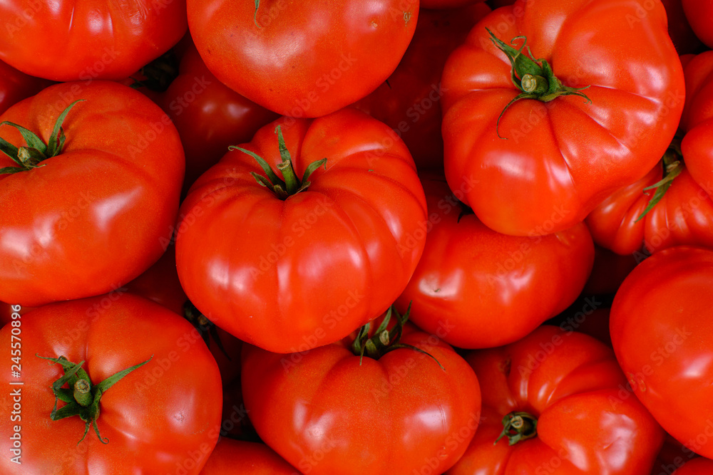 big red tomatoes
