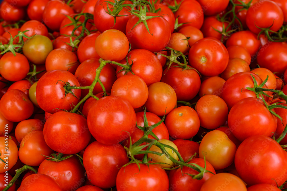 red tomatoes