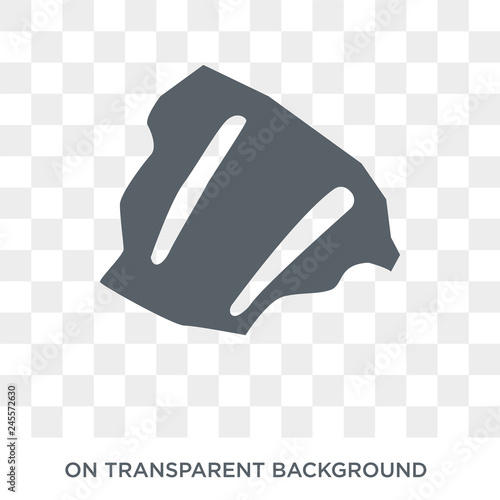 car cowl icon. car cowl design concept from Car parts collection. Simple element vector illustration on transparent background.