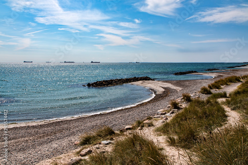 Wallpaper Mural Breakwaters at the Coastline Torontodigital.ca