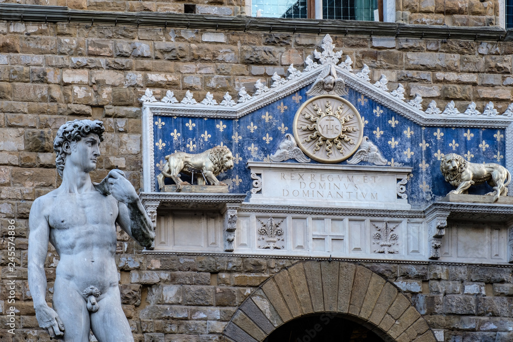 Firenze, facciata Palazzo Vecchio