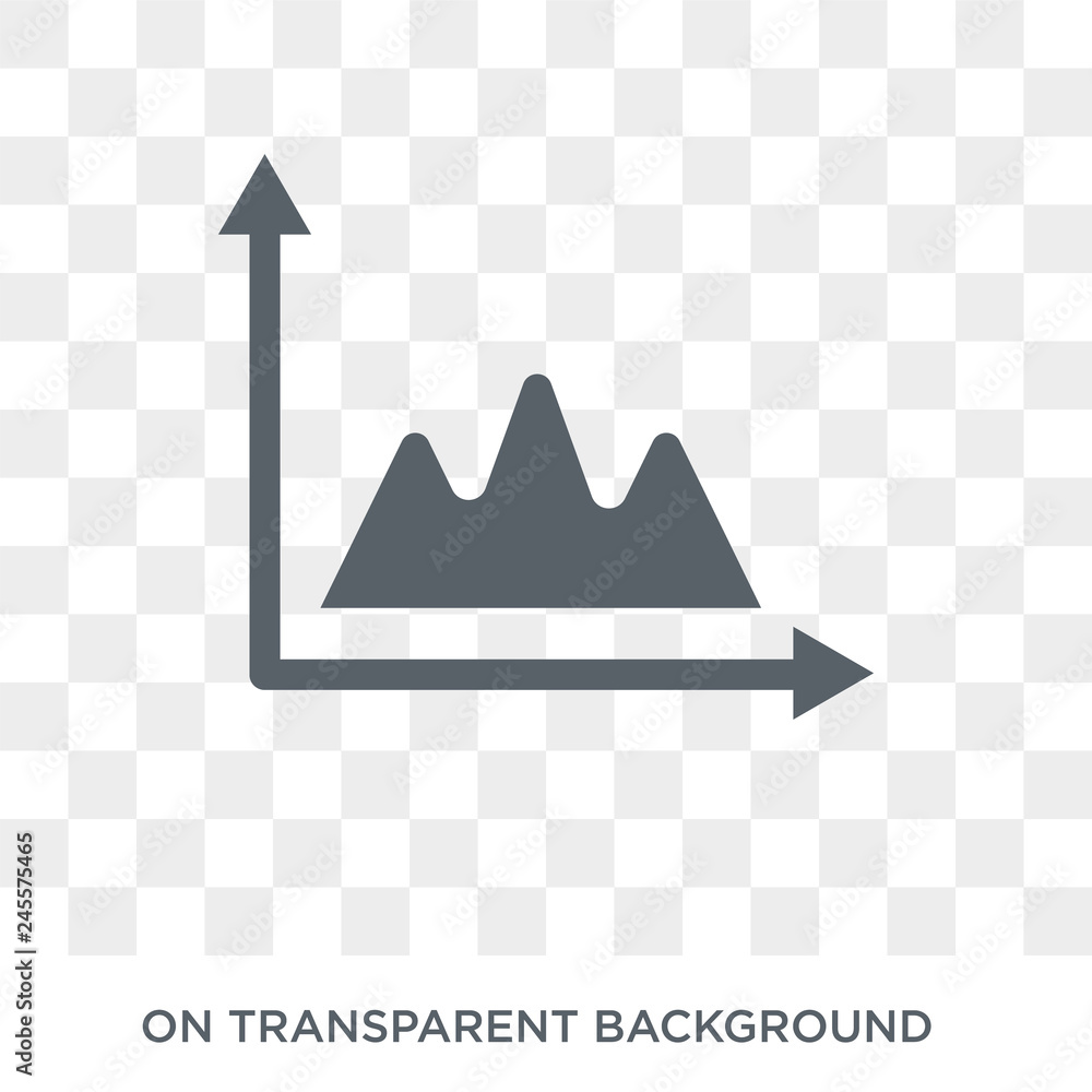 Random walk theory icon. Trendy flat vector Random walk theory icon on  transparent background from business collection. High quality filled Random  walk theory symbol use for web and mobile Stock Vector