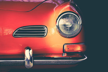 Keuken achterwand Voor hem Oranje Karmann Ghia artistiek detail  © Damir