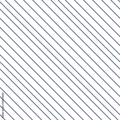 Linear abstract, diagonal lines, seamless pattern isolated on white background. Vector illustration. 