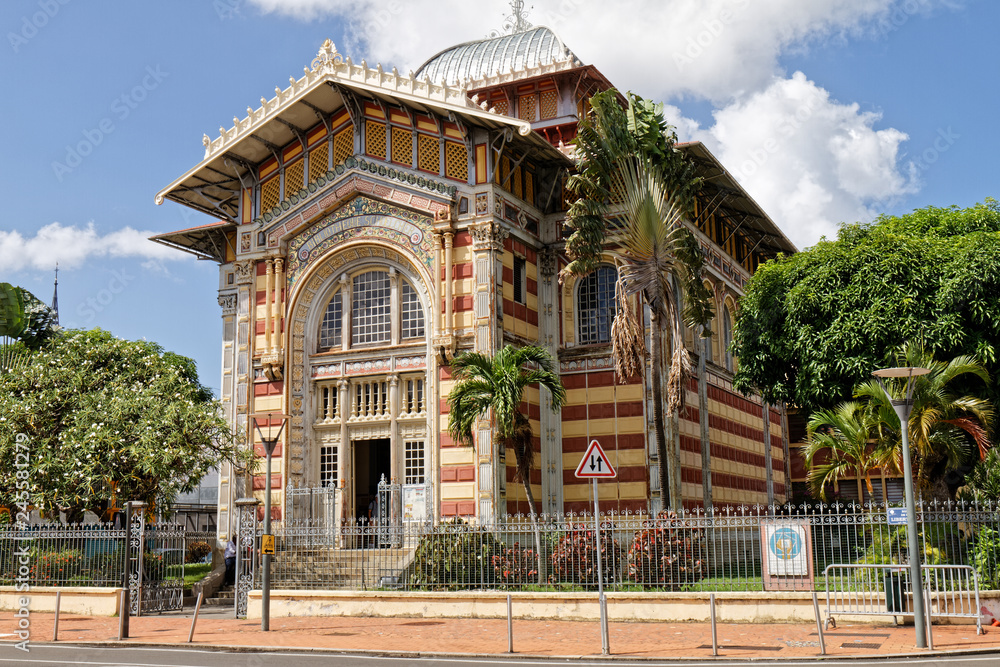 Schoelcher library - Fort-de-France, Martinique FWI