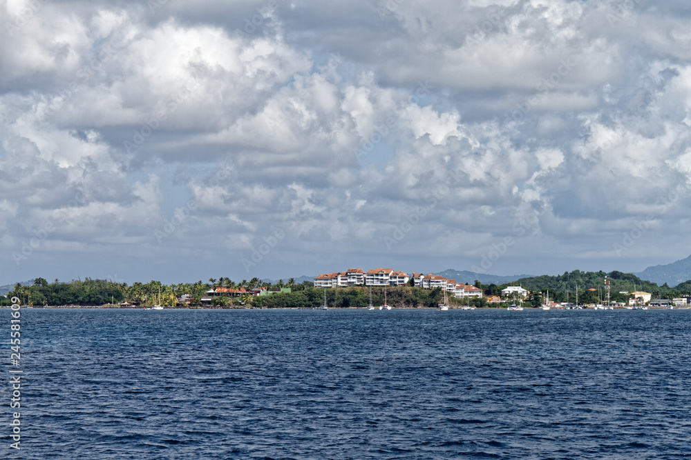 La Pointe du Bout waterfront, Les Trois-Ilets, Martinique FWI