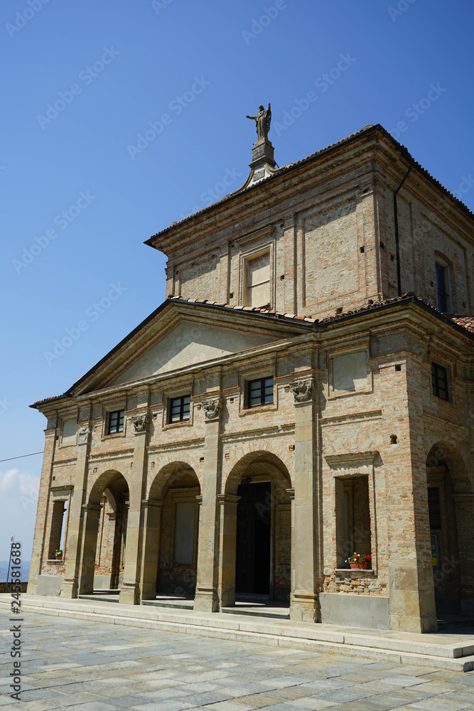 Obraz premium Church of San Giovanni Battista, Diano d'Alba - Piedmont Italy