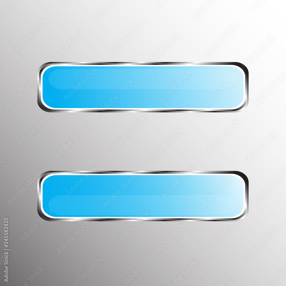 blue light buttons/In the picture, two buttons, in metallic obvodki, gradient blue color. blue light buttons/In the picture, two buttons, in metallic obvodki, gradient blue color.