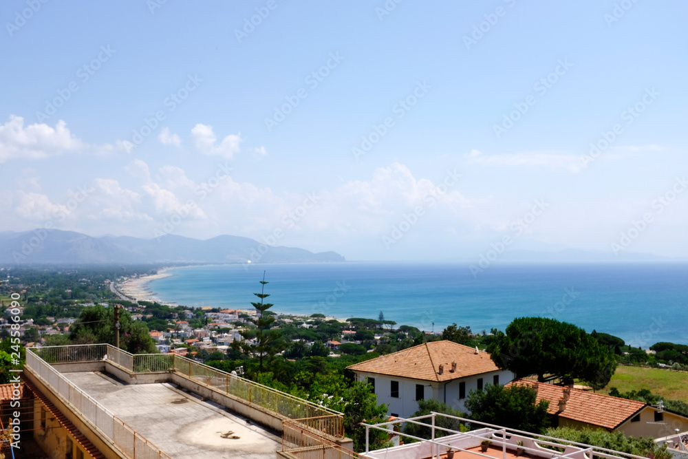 San Felice Circeo, Italy, Lazio, View of the seaside