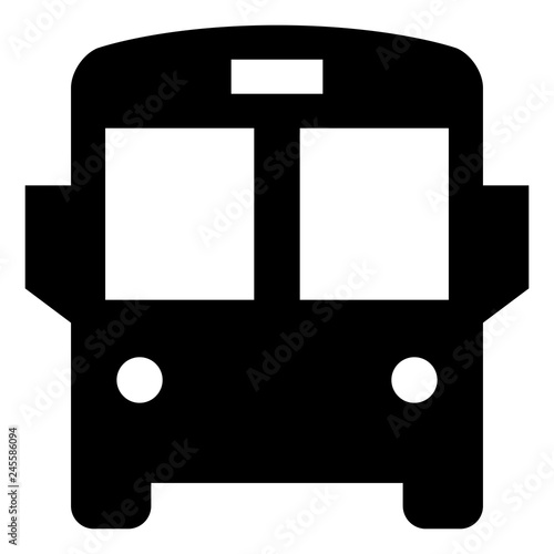 School Bus Vector Icon.eps