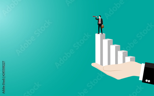 Business vision concept